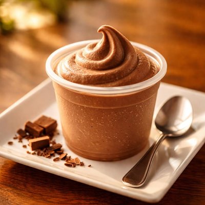 Small chocolate frosty