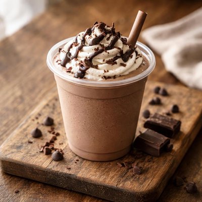 Small chocolate shake