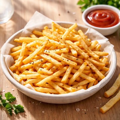 Small crunchy fries