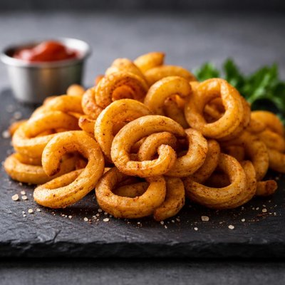 Small curly fries
