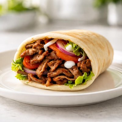 Pequeño doner kebab
