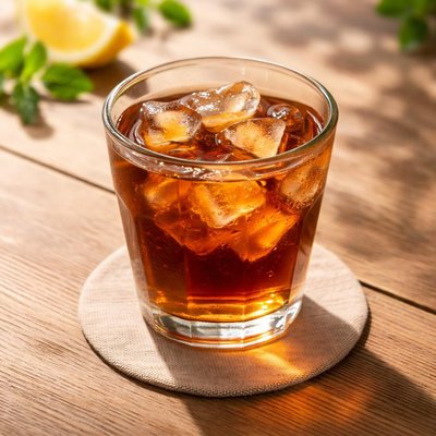 Small glass of sweet tea