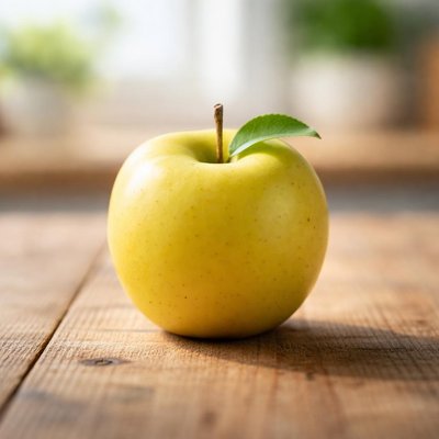 Small golden delicious apple