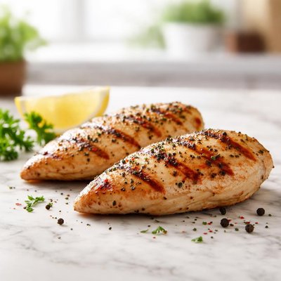 Small grilled chicken breast