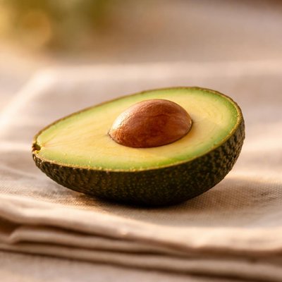Small half avocado
