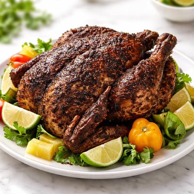 Small jamaican jerk turkey