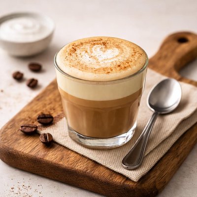 Piccolo cappuccino senza lattosio