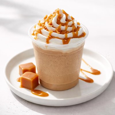Small mcdonald caramel frappe