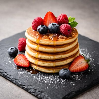 Small pancake with no sugar