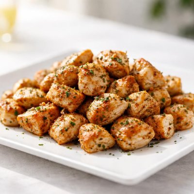 Small pieces of chicken