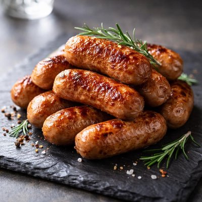 Small pork sausage link