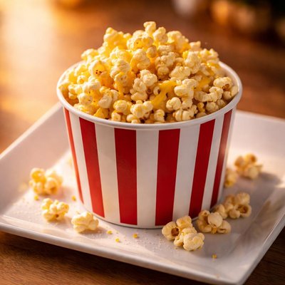 Small regal cinema popcorn with butter