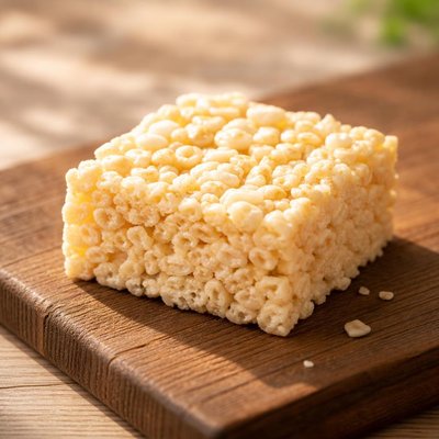 Small rice krispie treat