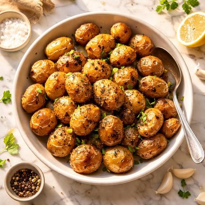 Small roasted potatoes