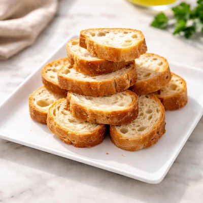 Small slices of bread