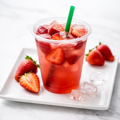 Small strawberry acai starbucks