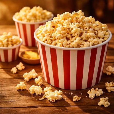 Small theatre popcorn