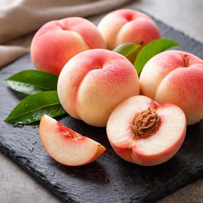 Pêche blanche petite