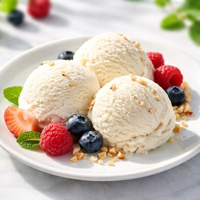 Helado de carbohidratos inteligentes