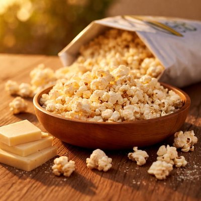 Smart pop white cheddar