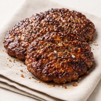 Smash burger patties