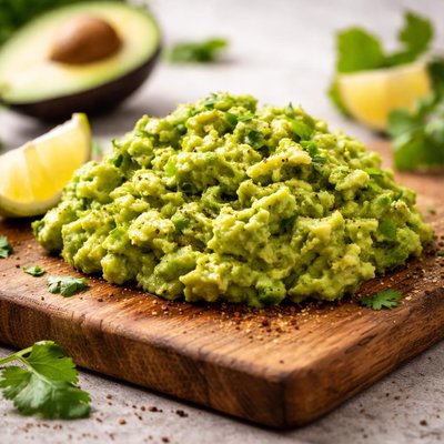 柠檬汁拌碎牛油果