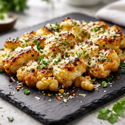 Smashed cauliflower
