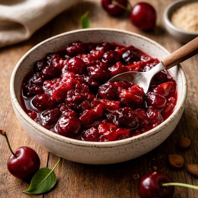 Smashed cherries