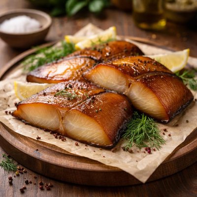 Smoked butter fish