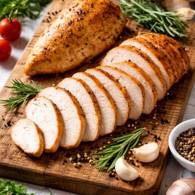 Smoked chicken cold meat