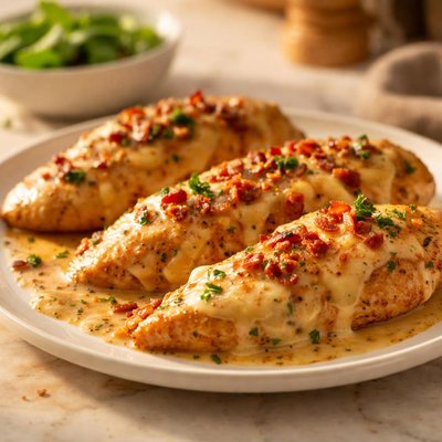 Smoked gouda chicken