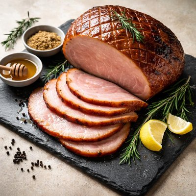 Smoked honey ham