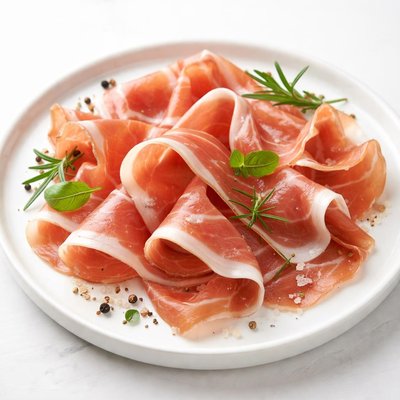 Smoked parma ham