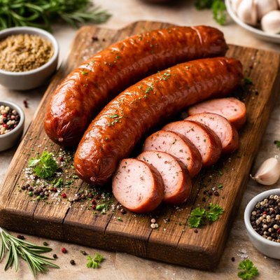 Smoked polish sausage