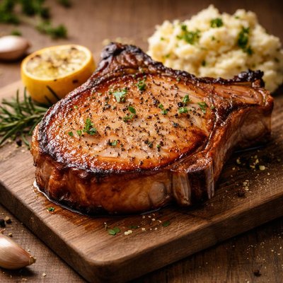 chuleta de cerdo ahumada