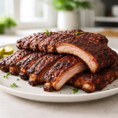 Smoked ribs