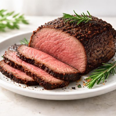Smoked roast beef