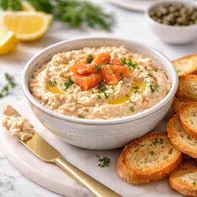Smoked salmon pate