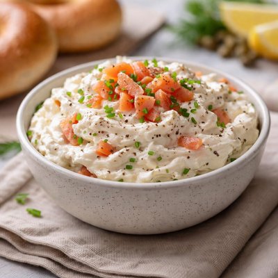 Smoked salon cream cheese