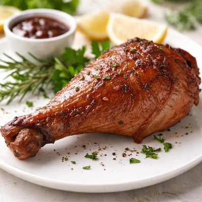 Smoked turkey leg