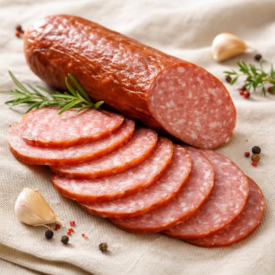 Smoked turkey salami