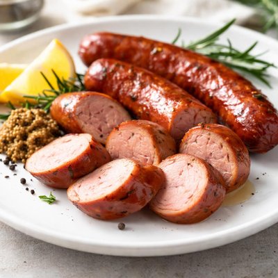 Smoked turkey sausage
