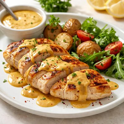 Smokey honey mustard