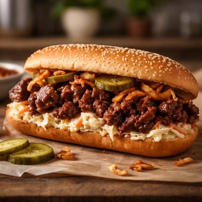 Smokey joe beef sandwich