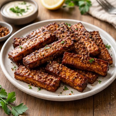 Smoky tempeh