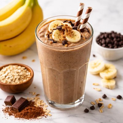Smoothie choco banane