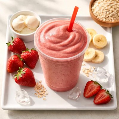 Smoothie king the hulk strawberry