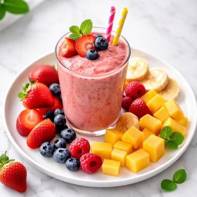 Smoothie mixed fruits