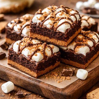 Smores brownie