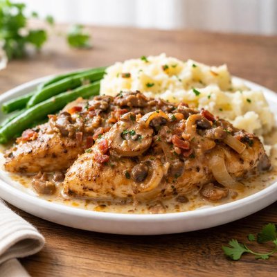Smothered chicken